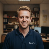 Synthetic staff portrait of Daimon, the Google Local Services agent.